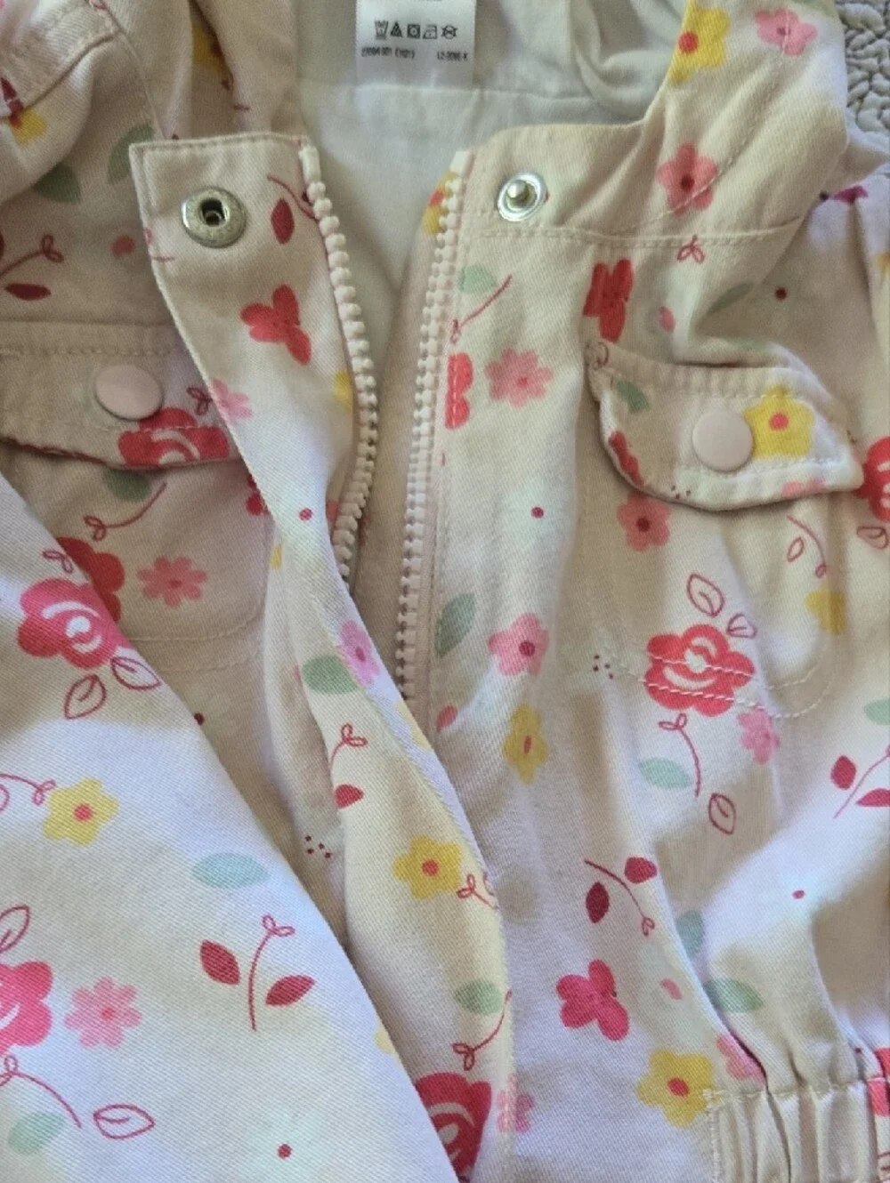 Gerber Floral Hooded Jacket